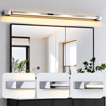 BRILAGI - LED vonios veidrodžio apšvietimas AQUA LINE LED/36W/230V 120 cm IP44 blizgus chromas CRI 90