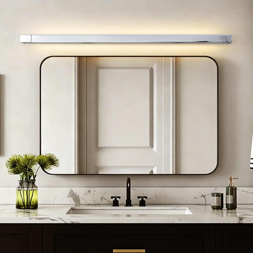 BRILAGI - LED vonios veidrodžio apšvietimas AQUA LINE LED/36W/230V 120 cm IP44 blizgus chromas CRI 90