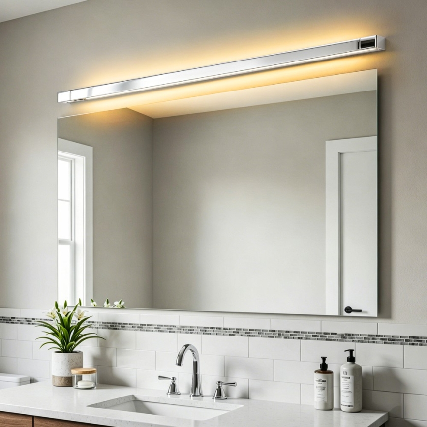 BRILAGI - LED vonios veidrodžio apšvietimas AQUA LINE LED/36W/230V 120 cm IP44 blizgus chromas CRI 90