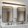 Brilagi - LED vonios veidrodžio apšvietimas AQUA LINE LED/36W/230V 120 cm IP44 juoda