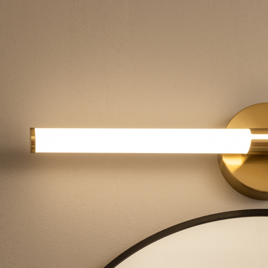 Brilagi - LED vonios veidrodžio apšvietimas LARA LED/10W/230V 60 cm IP44 aukso spalvos