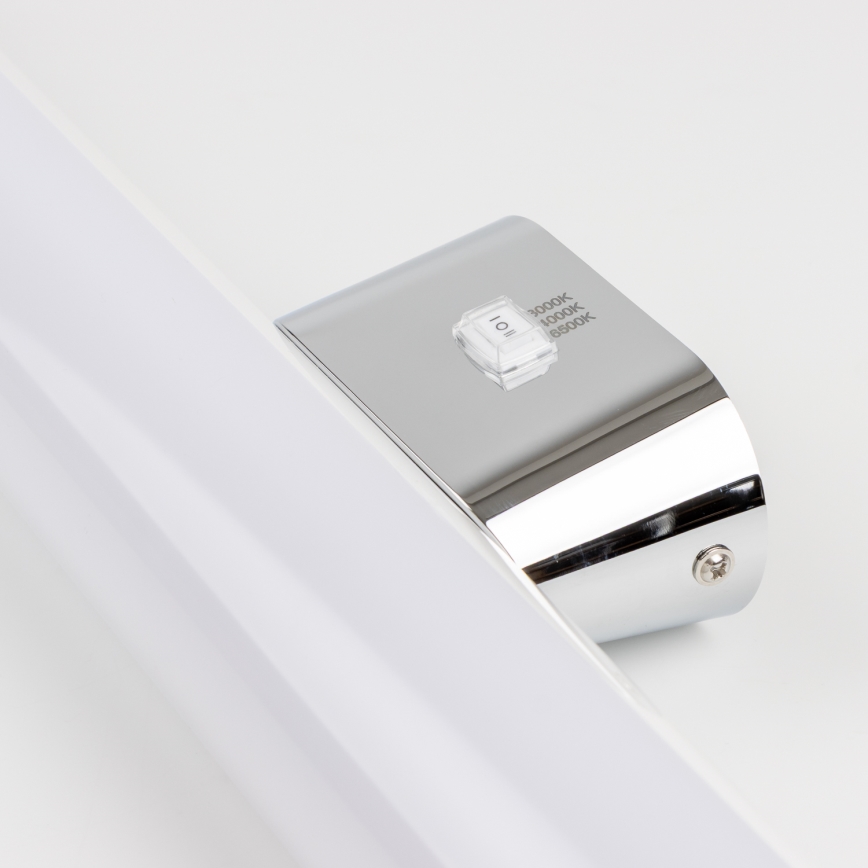 Brilagi - LED vonios veidrodžio apšvietimas TUBE LED/15W/230V 3000/4000/6500K IP44 blizgus chromas