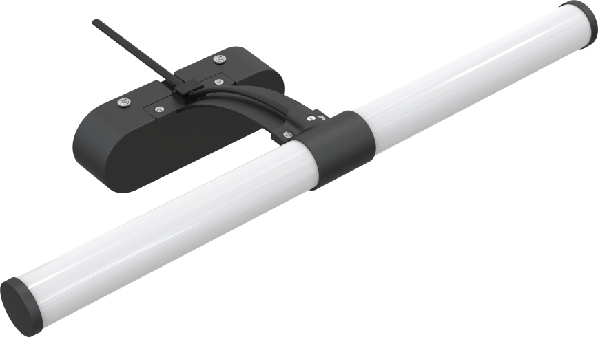 Brilagi - LED vonios veidrodžio apšvietimas TUBEO LED/6W/230V 40 cm IP44 juoda