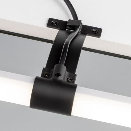 Brilagi - LED vonios veidrodžio apšvietimas 2in1 TUBEO LED/6W/230V 40 cm IP44 juodas