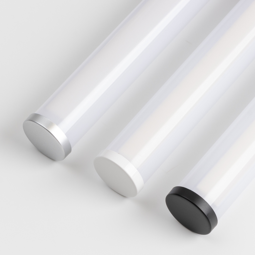 Brilagi - LED vonios veidrodžio apšvietimas 2in1 TUBEO LED/6W/230V 40 cm IP44 juodas