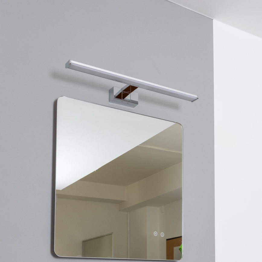 Brilagi - LED vonios veidrodžio apšvietimas 3 viename VESTRA LED/12W/230V 60 cm IP44 blizgus chromas