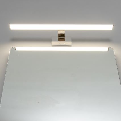 Brilagi - LED vonios veidrodžio apšvietimas 3 viename VESTRA LED/12W/230V 60 cm IP44 blizgus chromas
