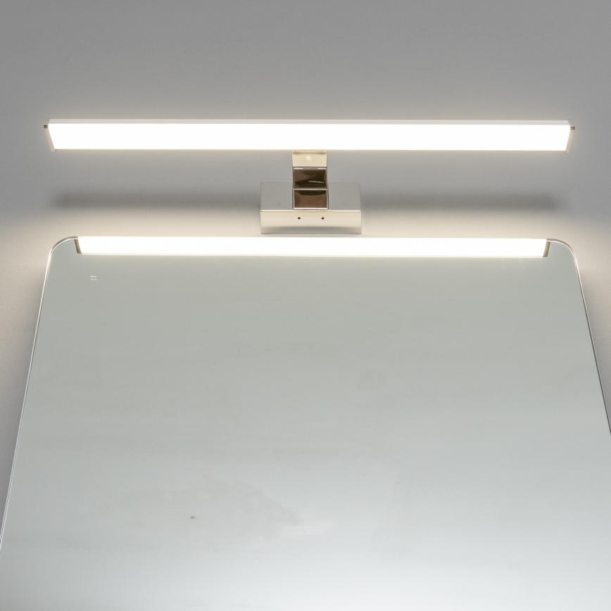 Brilagi - LED vonios veidrodžio apšvietimas 3 viename VESTRA LED/12W/230V 60 cm IP44 blizgus chromas