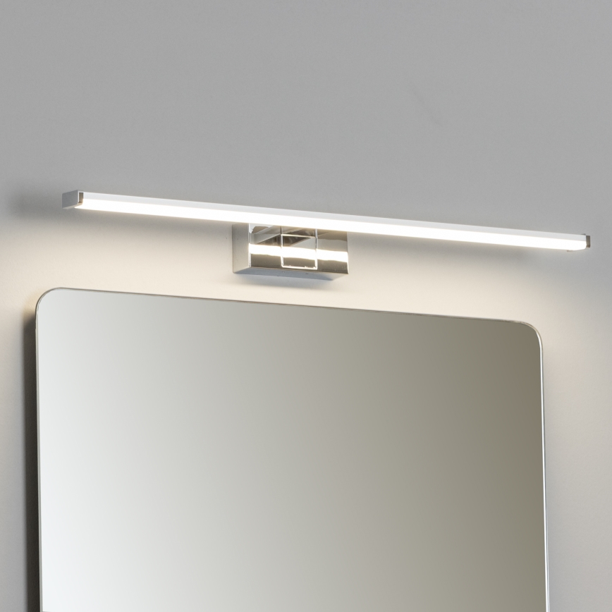 Brilagi - LED vonios veidrodžio apšvietimas 3 viename VESTRA LED/12W/230V 60 cm IP44 blizgus chromas