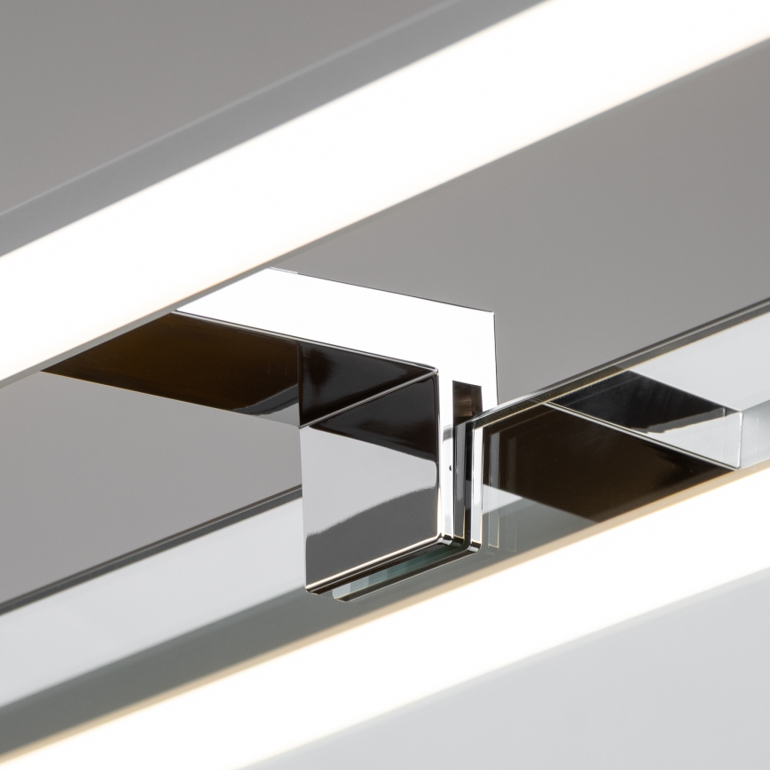 Brilagi - LED vonios veidrodžio apšvietimas 3 viename VESTRA LED/12W/230V 60 cm IP44 blizgus chromas