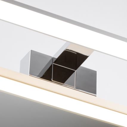 Brilagi - LED vonios veidrodžio apšvietimas 3 viename VESTRA LED/12W/230V 60 cm IP44 blizgus chromas