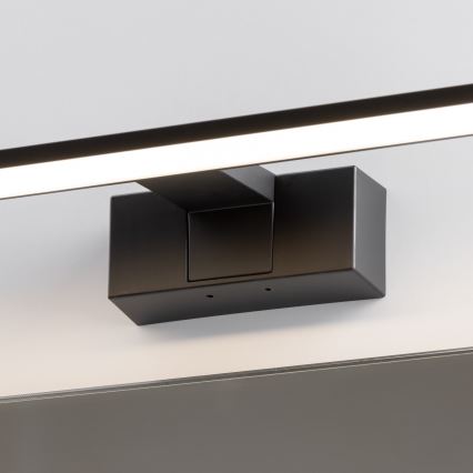 Brilagi - LED vonios veidrodžio apšvietimas 3 viename VESTRA LED/12W/230V 60 cm IP44 juodas