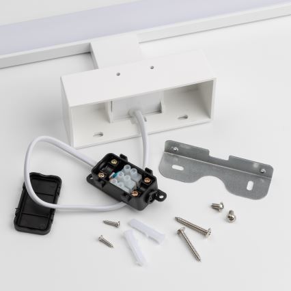 Brilagi - LED vonios veidrodžio apšvietimas 3 viename VESTRA LED/15W/230V 80 cm IP44 balta