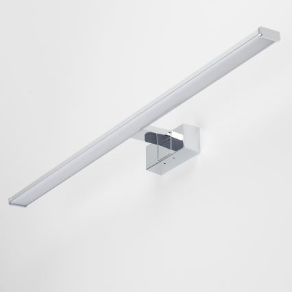Brilagi - LED vonios veidrodžio apšvietimas 3 viename VESTRA LED/15W/230V 80 cm IP44 blizgus chromas