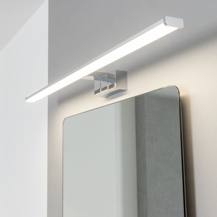Brilagi - LED vonios veidrodžio apšvietimas 3 viename VESTRA LED/15W/230V 80 cm IP44 blizgus chromas