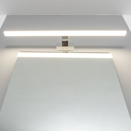 Brilagi - LED vonios veidrodžio apšvietimas 3 viename VESTRA LED/15W/230V 80 cm IP44 blizgus chromas