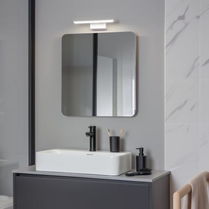 Brilagi - LED vonios veidrodžio apšvietimas 3 viename VESTRA LED/6W/230V 30 cm IP44 balta
