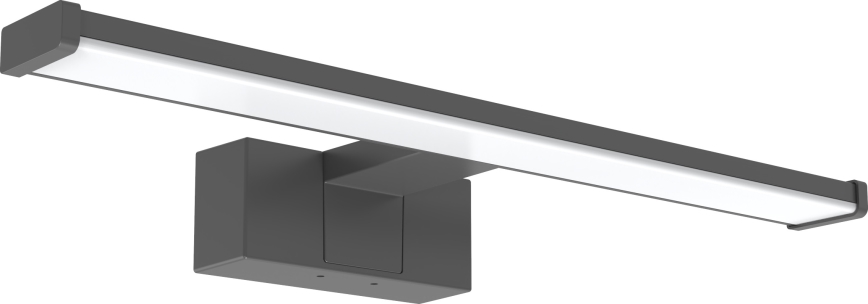 Brilagi - LED vonios veidrodžio apšvietimas VESTRA LED/6W/230V 30 cm IP44 juoda