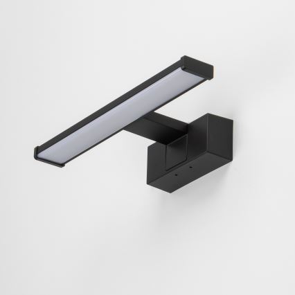 Brilagi - LED vonios veidrodžio apšvietimas 3 viename VESTRA LED/6W/230V 30 cm IP44 juodas