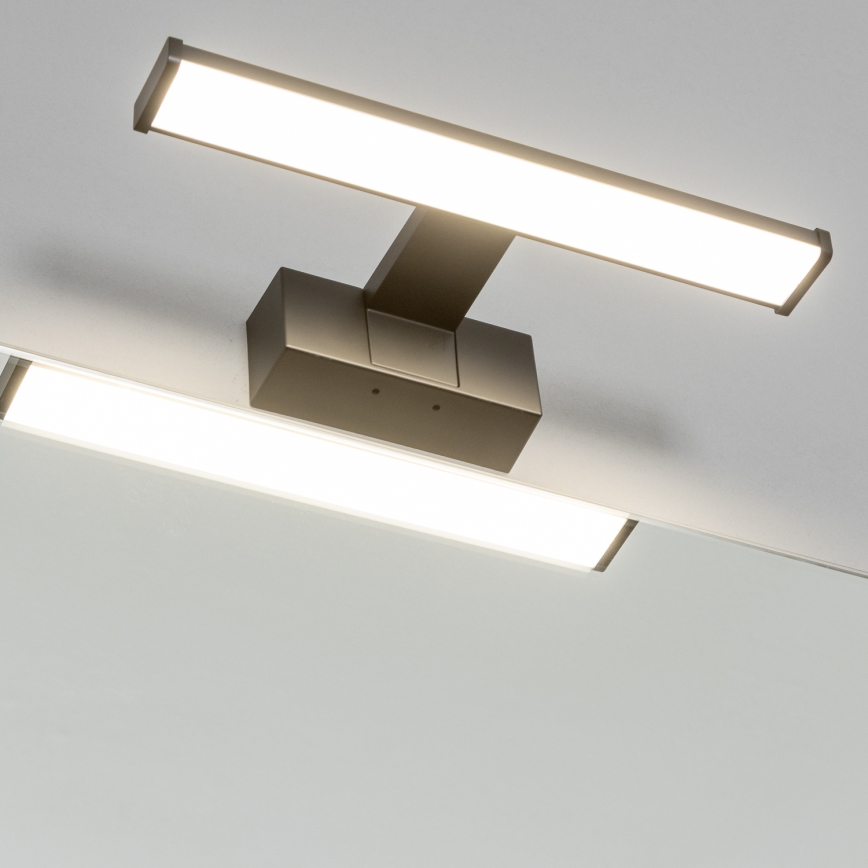Brilagi - LED vonios veidrodžio apšvietimas 3 viename VESTRA LED/6W/230V 30 cm IP44 juodas