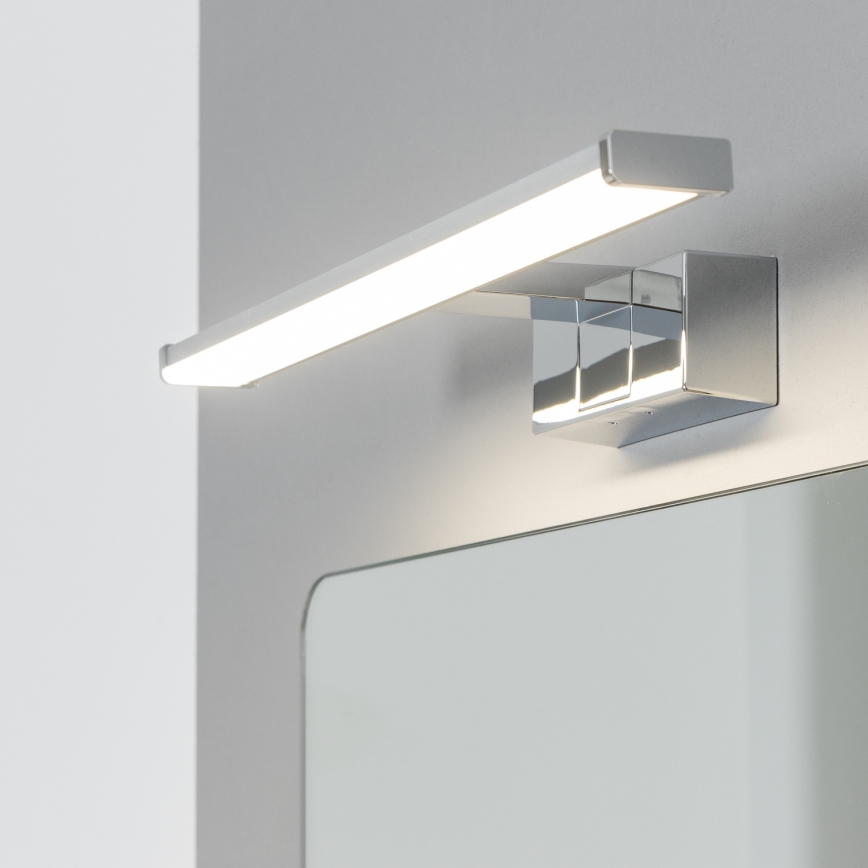 Brilagi - LED vonios veidrodžio apšvietimas 3 viename VESTRA LED/8W/230V 40 cm IP44 blizgus chromas