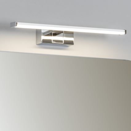 Brilagi - LED vonios veidrodžio apšvietimas 3 viename VESTRA LED/8W/230V 40 cm IP44 blizgus chromas
