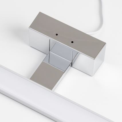 Brilagi - LED vonios veidrodžio apšvietimas 3 viename VESTRA LED/8W/230V 40 cm IP44 blizgus chromas