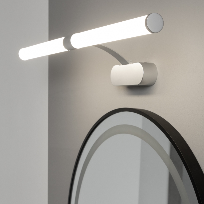 Brilagi - 2in1 vonios veidrodžio LED apšvietimas TUBEO LED/8W/230V 60 cm IP44 sidabrinės spalvos