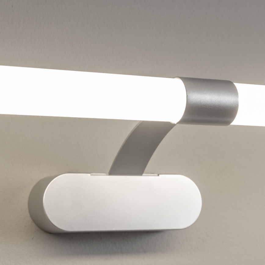 Brilagi - 2in1 vonios veidrodžio LED apšvietimas TUBEO LED/8W/230V 60 cm IP44 sidabrinės spalvos