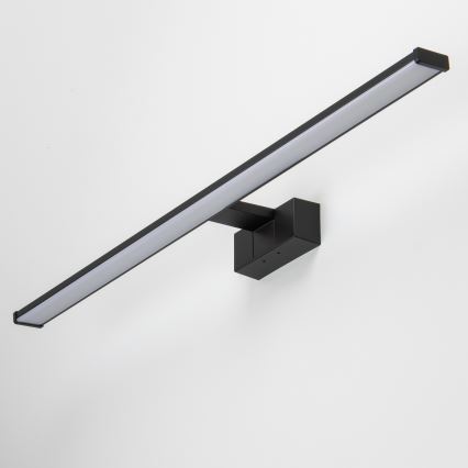 Brilagi - LED vonios veidrodžio apšvietimas 3 viename VESTRA LED/15W/230V 80 cm IP44 juoda