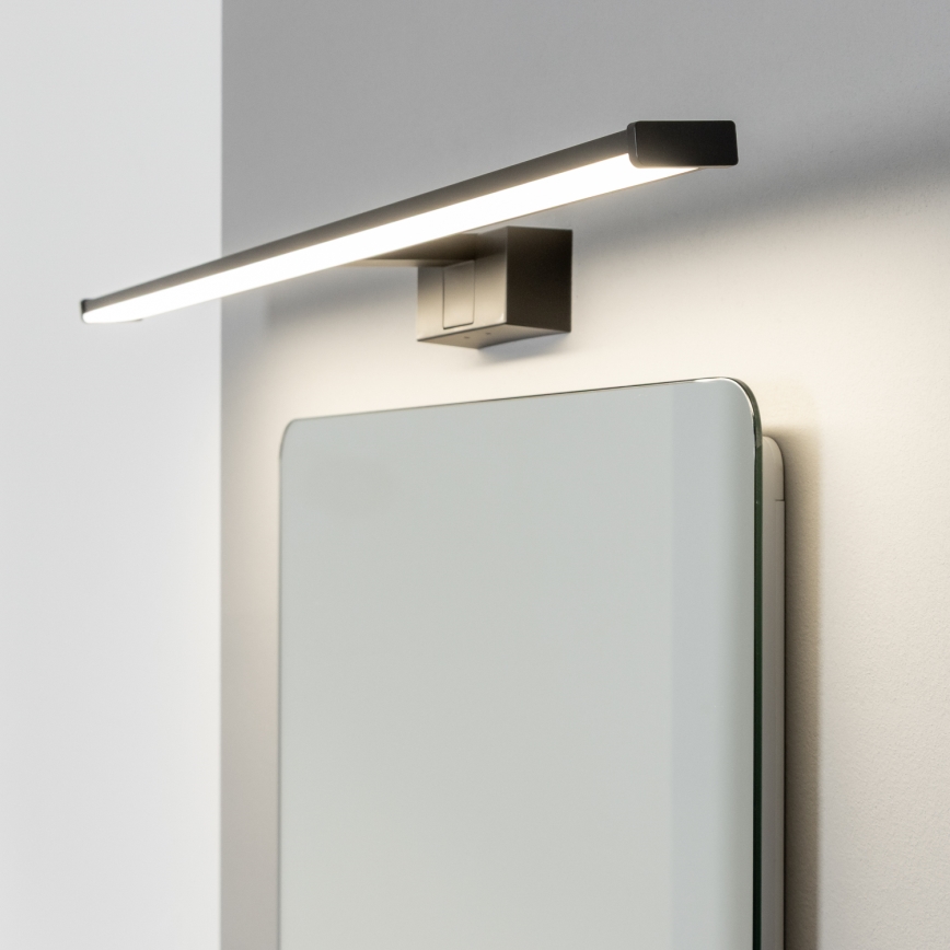 Brilagi - LED vonios veidrodžio apšvietimas 3 viename VESTRA LED/15W/230V 80 cm IP44 juoda