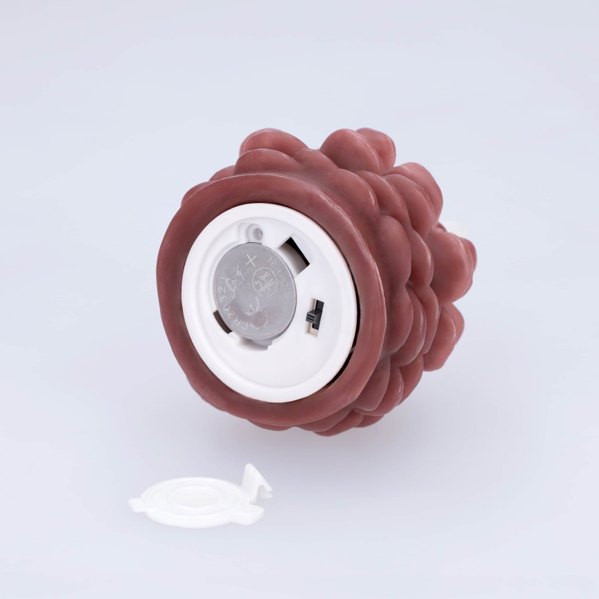 BRILAGI - LED žvakė LED/1xCR2032 ruda