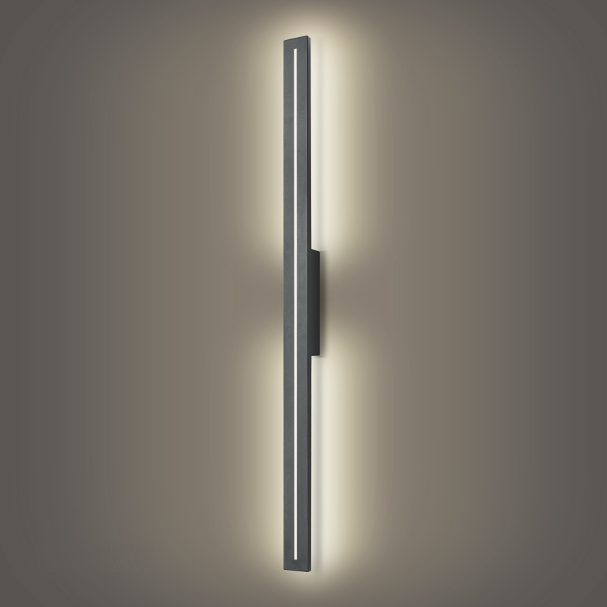 Brilagi - LINEO lauko sieninis LED šviestuvas LED/24W/230V 4000K IP65 100 cm antracitas