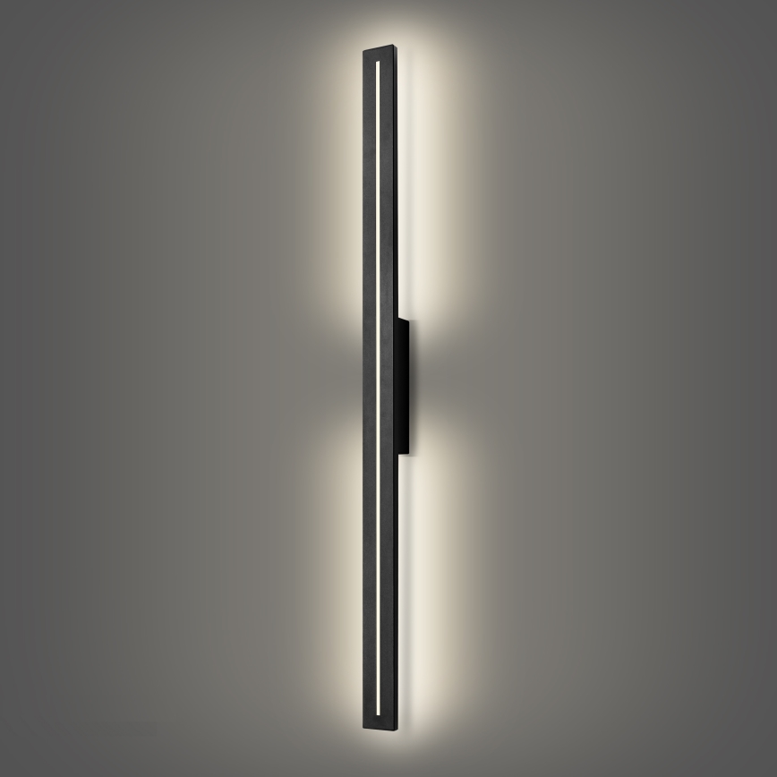 Brilagi - LINEO LED lauko sieninis šviestuvas, 24 W, 230 V, 4000 K, IP65, 100 cm, juodas