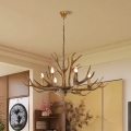 Brilagi - Liustra ant grandinės DEER 6xE14/10W/230V, skersmuo 102 cm