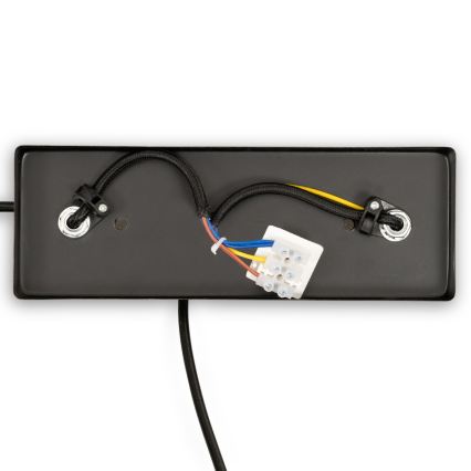 BRILAGI - Liustra ant laido FORGE 2xE27/60W/230V ruda