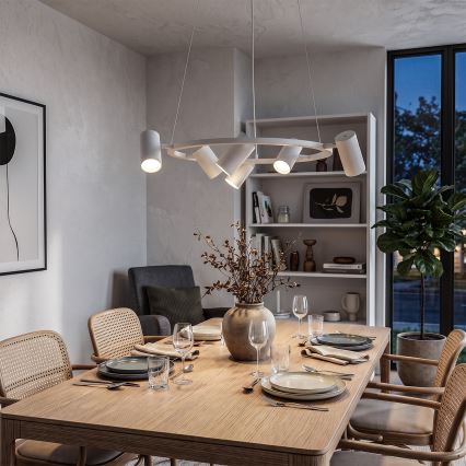 BRILAGI - Liustra ant laido SELE 6xGU10/30W/230V balta