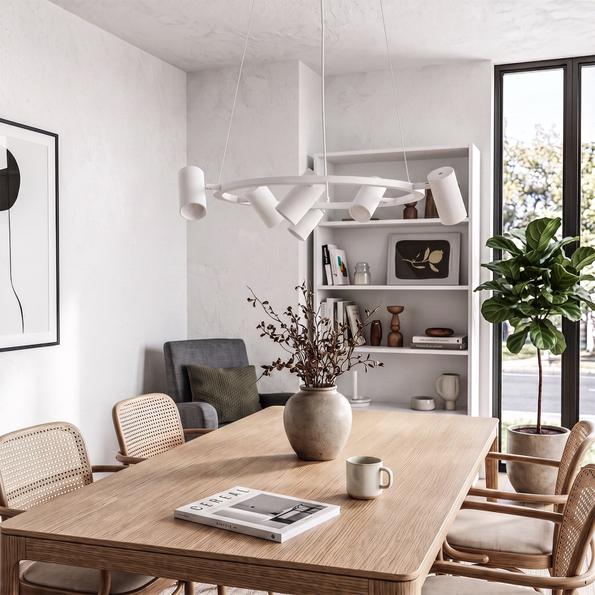 BRILAGI - Liustra ant laido SELE 6xGU10/30W/230V balta