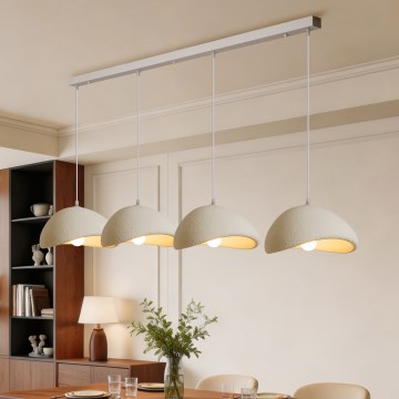 BRILAGI - Liustra ant laido WABI SABI 4xE27/60W/230V balta