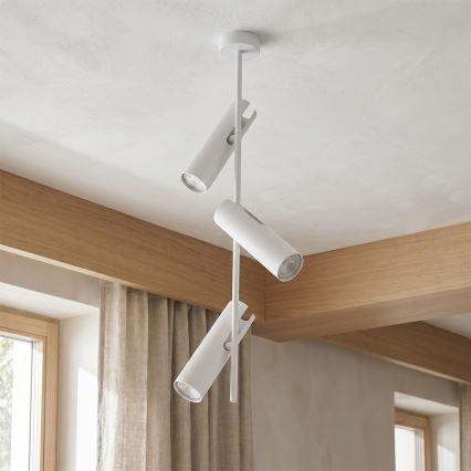Brilagi - Liustra ant strypo BRANCH 3xGU10/30W/230V balta