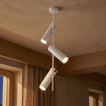 Brilagi - Liustra ant strypo BRANCH 3xGU10/30W/230V balta