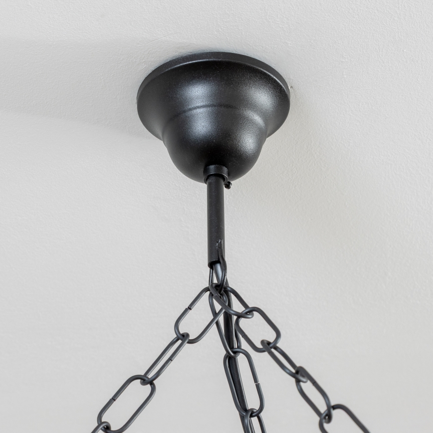 Brilagi - Liustra su grandine ROATA 6xE14/40W/230V, skersmuo 70 cm, buko