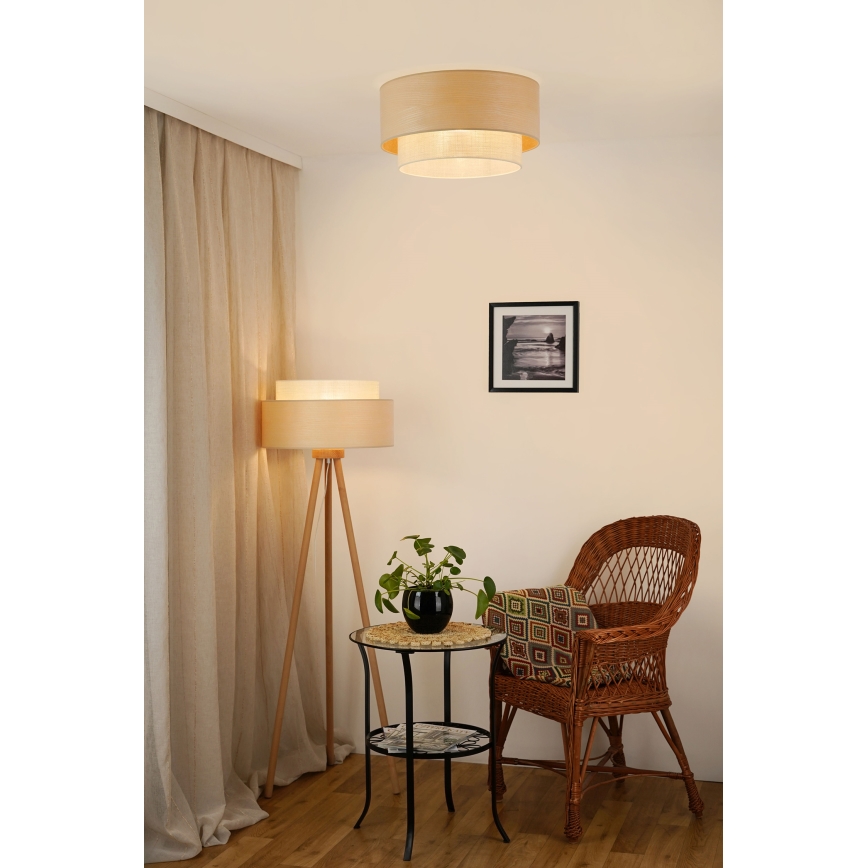 Brilagi - Lubinis šviestuvas ARIZONA BOHO 1xE27/15W/230V diametras 45 cm smėlio spalva