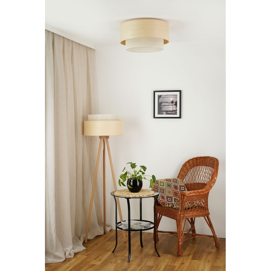 Brilagi - Lubinis šviestuvas ARIZONA BOHO 1xE27/15W/230V diametras 45 cm smėlio spalva