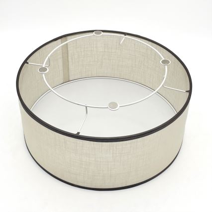 Brilagi - Lubinis šviestuvas BELLADONNA 1xE27/15W/230V diametras 30 cm kreminė/ąžuolas