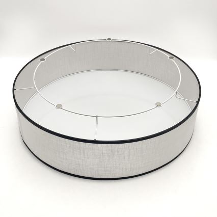 Brilagi - Lubinis šviestuvas BELLADONNA 3xE27/15W/230V diametras 50 cm balta/ąžuolas