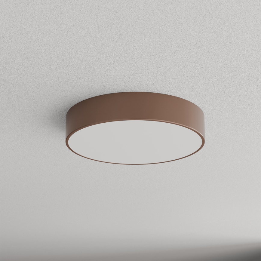 Brilagi - lubinis šviestuvas CLARE 3xE27/40W/230V, skersmuo 40 cm, rudos spalvos
