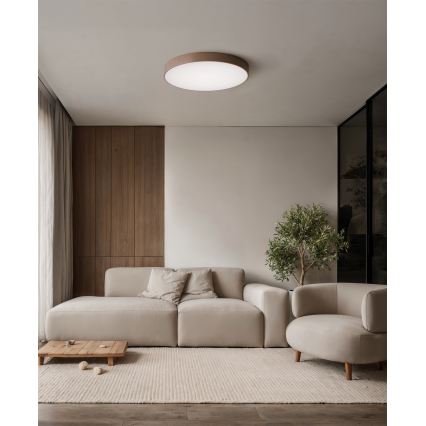 Brilagi - Lubinis šviestuvas CLARE 4xE27/40W/230V skersmuo 50 cm rudas