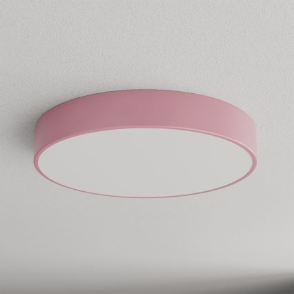 Brilagi - lubinis šviestuvas CLARE 4xE27/40W/230V Ø 50 cm rožinis