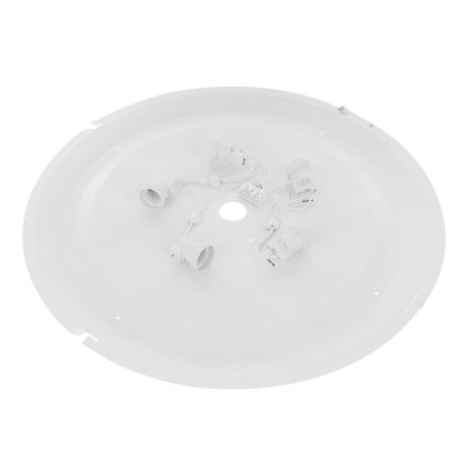 Brilagi - Lubinis šviestuvas CLARE 5xE27/24W/230V diametras 60 cm balta